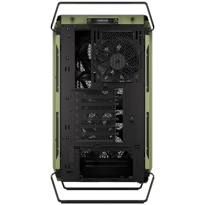 Torre E-ATX Corsair WARTHOG RS Perfomance Mil Green Cristal Templado image number 10