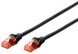 Cable de Red Ewent RJ45 U/UTP Cat.6 1 M Negro image number null