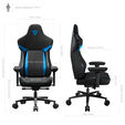 Silla Gaming ThunderX3 Core, Apoio lombar 360 graus - Racer Blue image number null