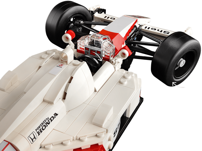LEGO Icons: McLaren MP4/4 y Ayrton Senna, 693 Piezas (10330) image number 2
