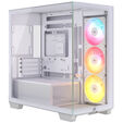 Torre Micro-ATX Corsair 2800X RS-R ARGB Blanco Cristal Templado image number null