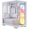 Torre Micro-ATX Corsair 2800X RS-R ARGB Blanco Cristal Templado