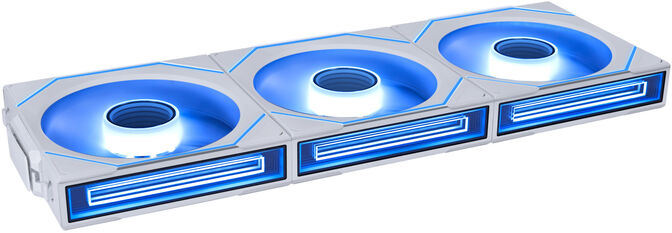 Ventilador Lian Li UNI FAN SL120 Infinity Wireless RGB Reverse Blade PWM Blanco 120mm (Pack 3) image number 4