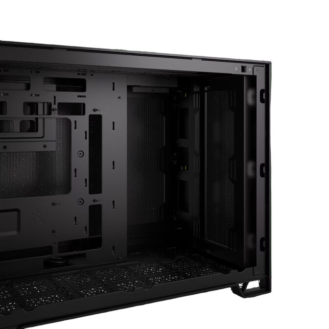 Torre Micro-ATX Corsair 2500D Airflow Negro Cristal Templado image number 2