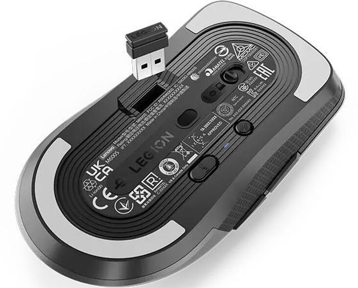 Ratón Lenovo Legion M600s QI Wireless RGB Gaming Branco image number 10