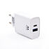 Cargador Ewent USB-C / QC3.0 Fast Charger 20W Blanco image number null