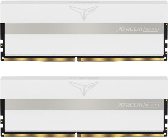 Team Group Kit 32GB (2 x 16GB) DDR4 3600MHz Xtreem ARGB White Mirror CL18 image number 0