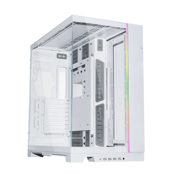 Caja E-ATX Lian Li O11 Dynamic EVO XL Blanco Vidrio Templado