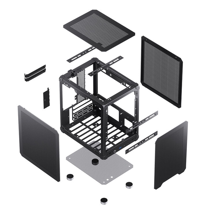 Caja Micro-ATX Jonsbo C6 Negro image number 26