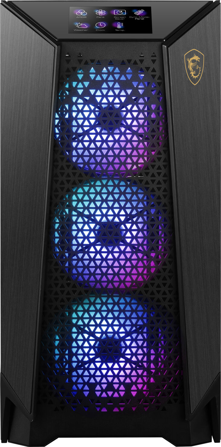 Torre ATX MSI MEG PPROSPECT 700R ARGB c/ Touch Panel 4.3"Vidro Temperado image number 3