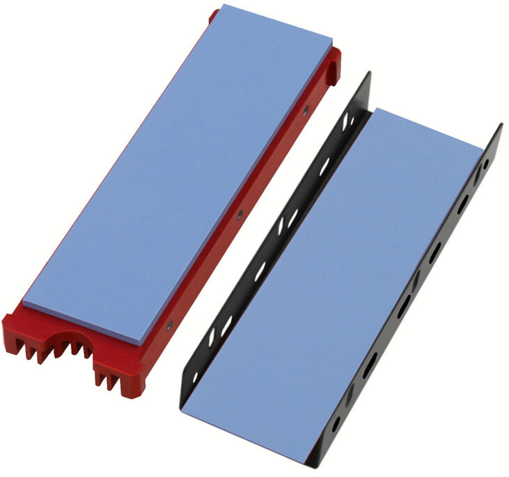 Disipador CLR-M2 para M.2 2280 SSD Rojo image number 2