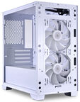 Caja Micro-ATX Lian Li Lancool 205M Mesh Snow Vidrio Templado image number null
