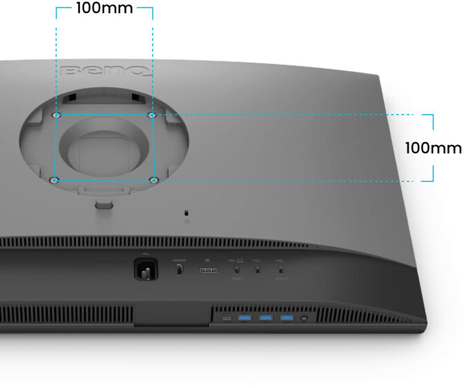 Monitor BenQ DesignVue 27" PD2706QN IPS QHD 100Hz USB-C (PD90W) image number 5