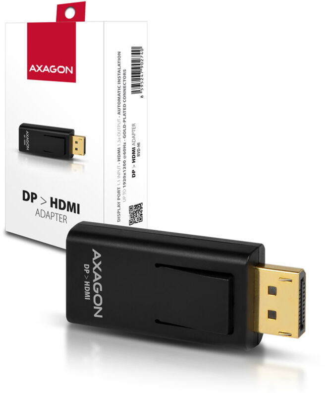 Adaptador Mini AXAGON RVD-HI DisplayPort para HDMI, Full HD image number 3