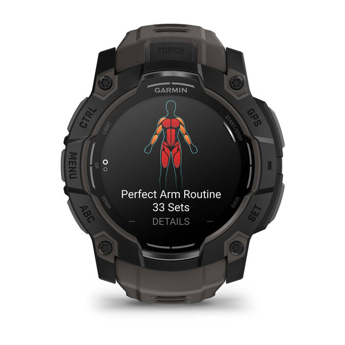 Smartwatch Garmin Instinct 3 AMOLED 50mm Preto image number 2