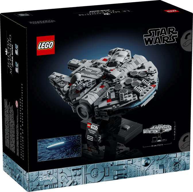 LEGO Star Wars: Halc&oacute;n Milenario, 921 Piezas (75375) image number 1