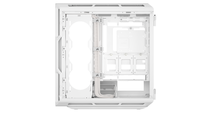 Torre E-ATX Corsair 5000T Blanca Cristal Templado image number 6