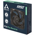 Ventilador Arctic P14 PRO Reverse PWM PST 140mm - Negro image number null