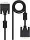 Cable DVI Dual Link NanoCable 24/1, M-M 1.8 M