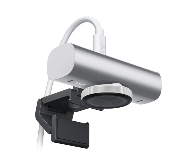 Webcam Logitech MX Brio 4K Ultra HD USB-C Gris Claro image number 3