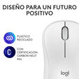 Rat&oacute;n Logitech M240 Silent Bluetooth Blanco image number null