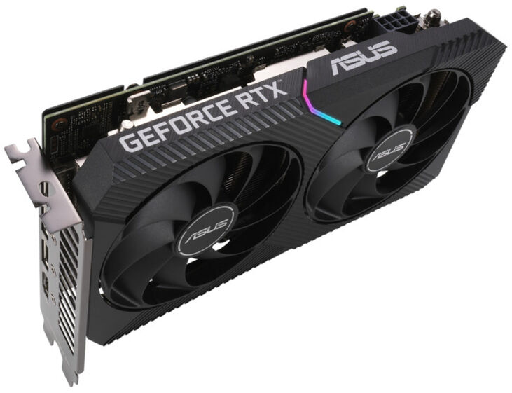 Tarjeta Gráfica Asus GeForce® RTX 3060 Dual OC V2 12GB GD6 image number 3