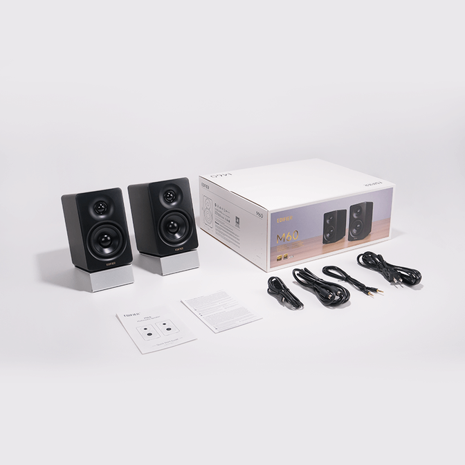 Altavoces Edifier Desktop M60 66W Bluetooth USB-C Negros image number 4