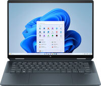 HP Spectre x360 2-in-1 Laptop 14-eu0003np Intel Core Ultra 7 155H H&iacute;brido (2-en-1) 35,6 cm (14") Pantalla t&aacute;ctil 3K 16 GB LPDDR5x-SDRAM 1 TB SSD Wi-Fi 7 (802.11be) Windows 11 Home AI PC Azul
