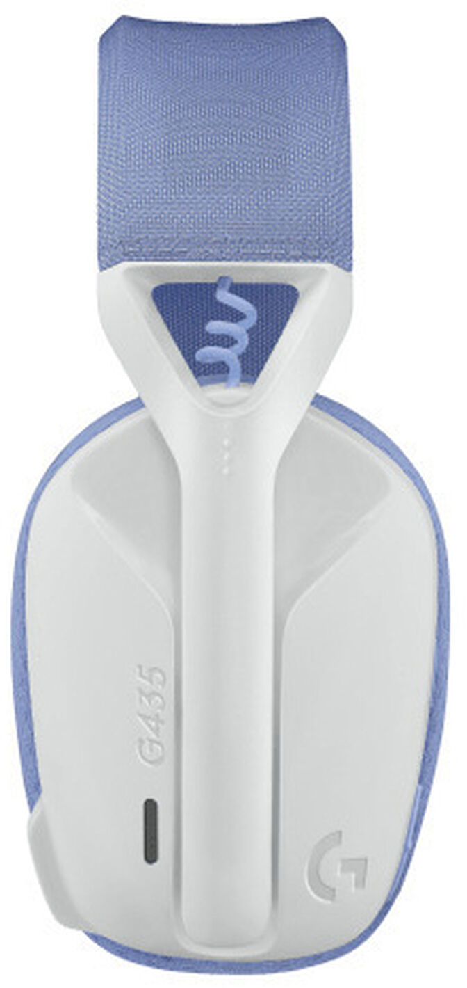 Auriculares Logitech G Series G435 Lightspeed Wireless Blanco/Azul image number 4