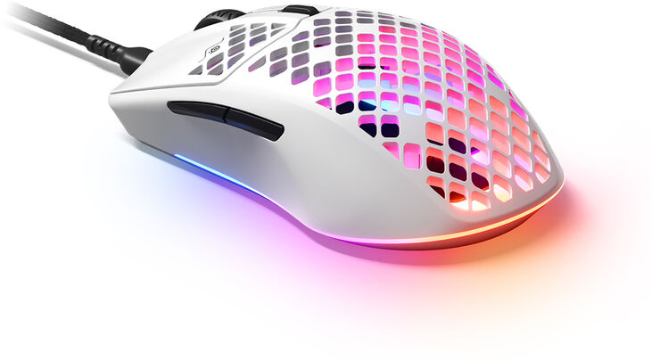 Ratón Steelseries Aerox 3 Snow image number 0