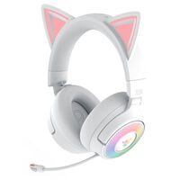 Auriculares Razer Kraken Kitty V3 Pro Wireless/Bluetooth Blanco