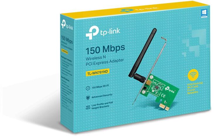Tarjeta de Red TP-Link PCI Express TL-WN781ND 150Mbps Wi-Fi image number 4