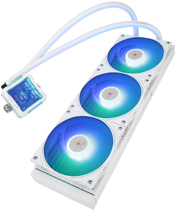 Kit Refrigeración Líquida Thermalright Frozen Warframe Pro ARGB Branco - 360mm image number 2