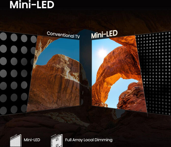 Televisor Hisense 50U7Q 50" Mini LED UltraHD 4K VIDAA image number 2