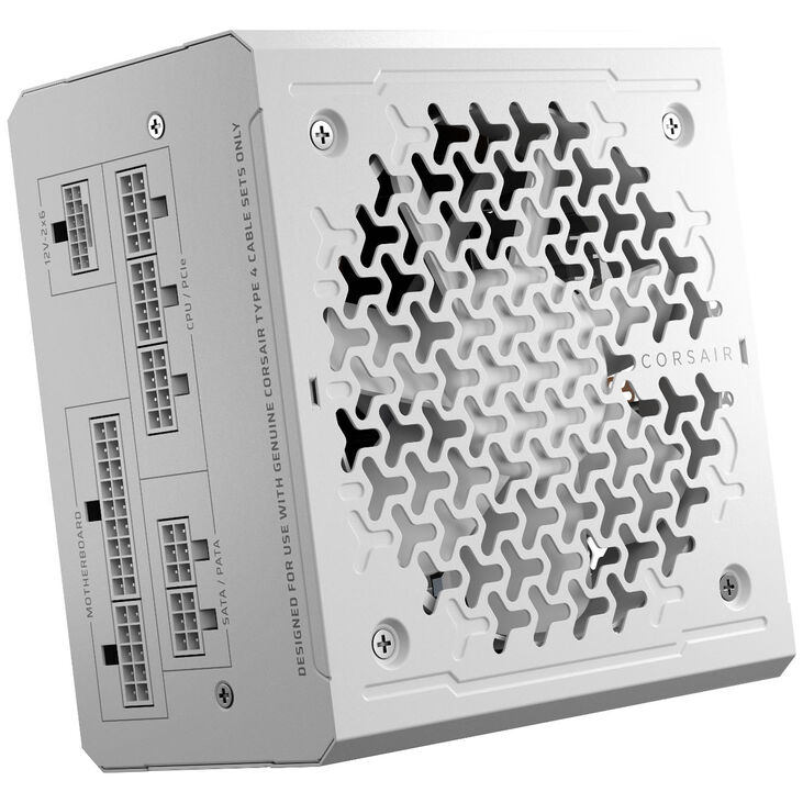 Fuente Alimentación Modular Corsair RMe Series RM750e 750W 80 Plus Cybenetics Gold ATX3.1 - PCIe 5.1 Blanca image number 2