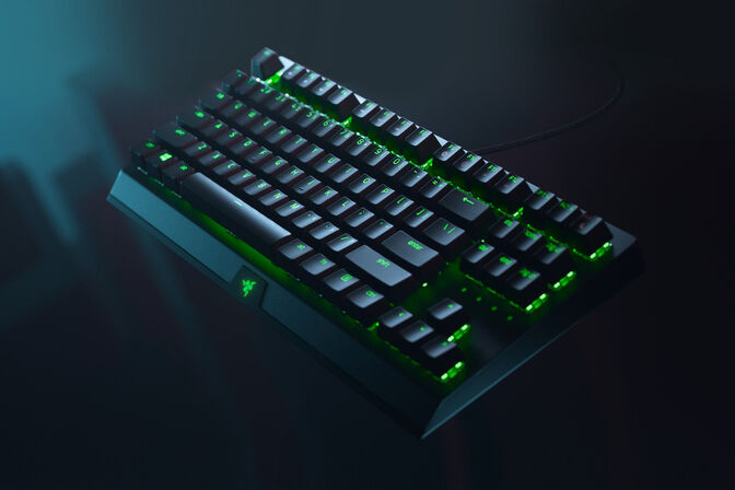 Teclado Razer BlackWidow V3 TKL RGB Yellow Switch (ES) image number 2