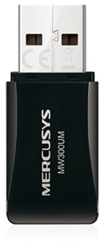 Adaptador USB Mercusys MW300UM Mini Adaptador USB Wireless N300