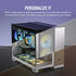 Torre Micro-ATX Corsair 2500X Negro Cristal Templado image number null