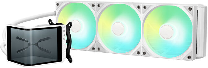 Water Cooler CPU TRYX Panorama SE 360 ARGB Blanco image number 1