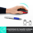 Rat&oacute;n Logitech M190 1000DPI Wireless Rojo image number null