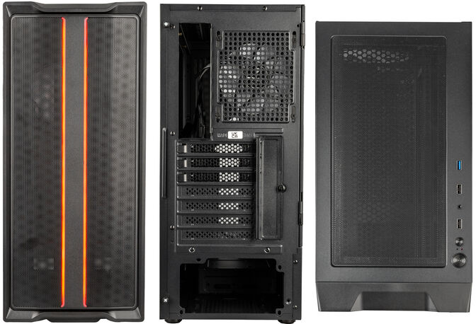 Caja ATX Kolink Inspire K12 ARGB Vidrio Templado image number 3