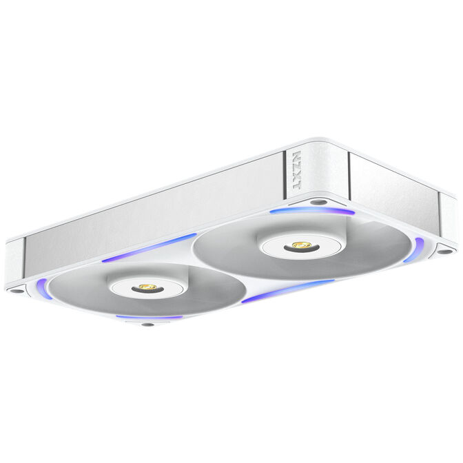 Ventilador NZXT F240X Perfomance RGB Single-Frame Blancas - Duplo Vent&iacute;lador 120mm (240mm) image number 4