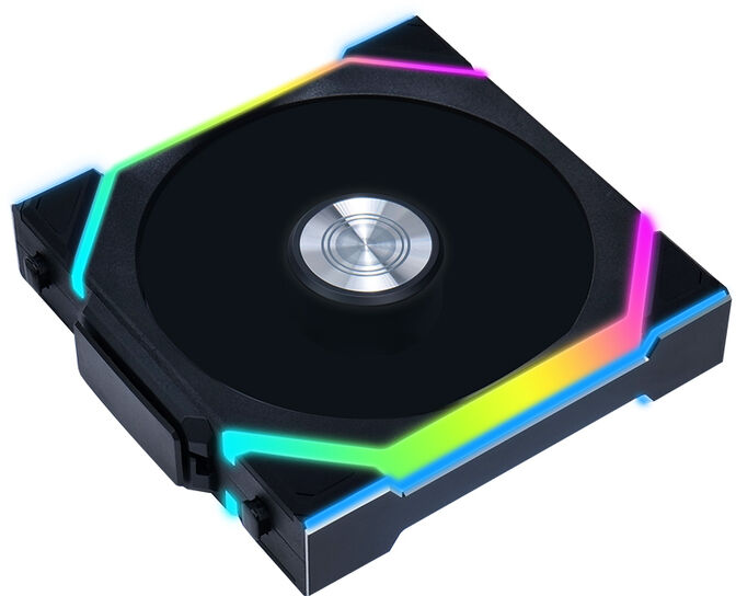Ventilador Lian Li UNI FAN SL120 Wireless RGB Reverse Blade PWM Negro 120mm image number 1