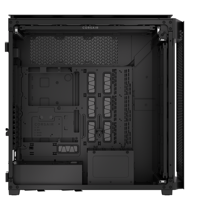 Torre E-ATX Corsair 9000D RGB Airflow Negro Cristal Templado image number 7