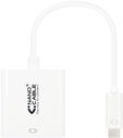Adaptador NanoCable USB-C M para HDMI F 15 CM Blanco image number null