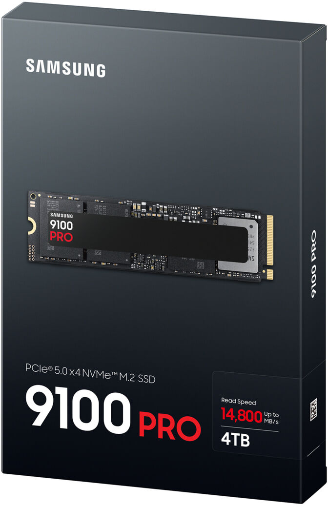 SSD Samsung 9100 Pro 4TB Gen5 M.2 NVMe (14700/13300MB/s) image number 7
