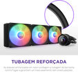 Kit de Refrigeraci&oacute;n L&iacute;quida CPU NZXT Kraken 360 RGB Negro image number null