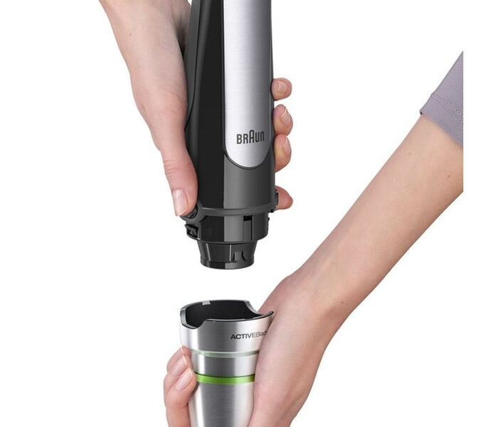 Batidora de Mano Braun MultiQuick 7 MQ 7045X 1000W Negro/Inox image number 3