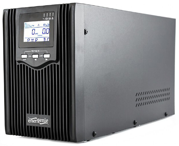 UPS Gembird EG-UPS-PS2000-02 2000VA Schuko/IEC/USB Negro image number 0
