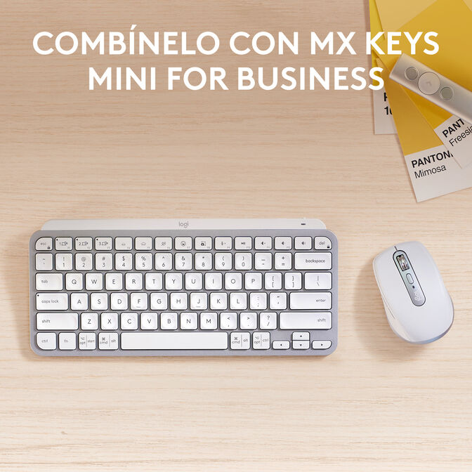 Rat&oacute;n Logitech MX Anywhere 3S for Business 8000DPI Wireless/Bluetooth Gris Claro image number 8